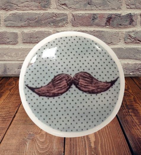 Gałka meblowa ceramiczna z wąsem Nowa tylko 10zl