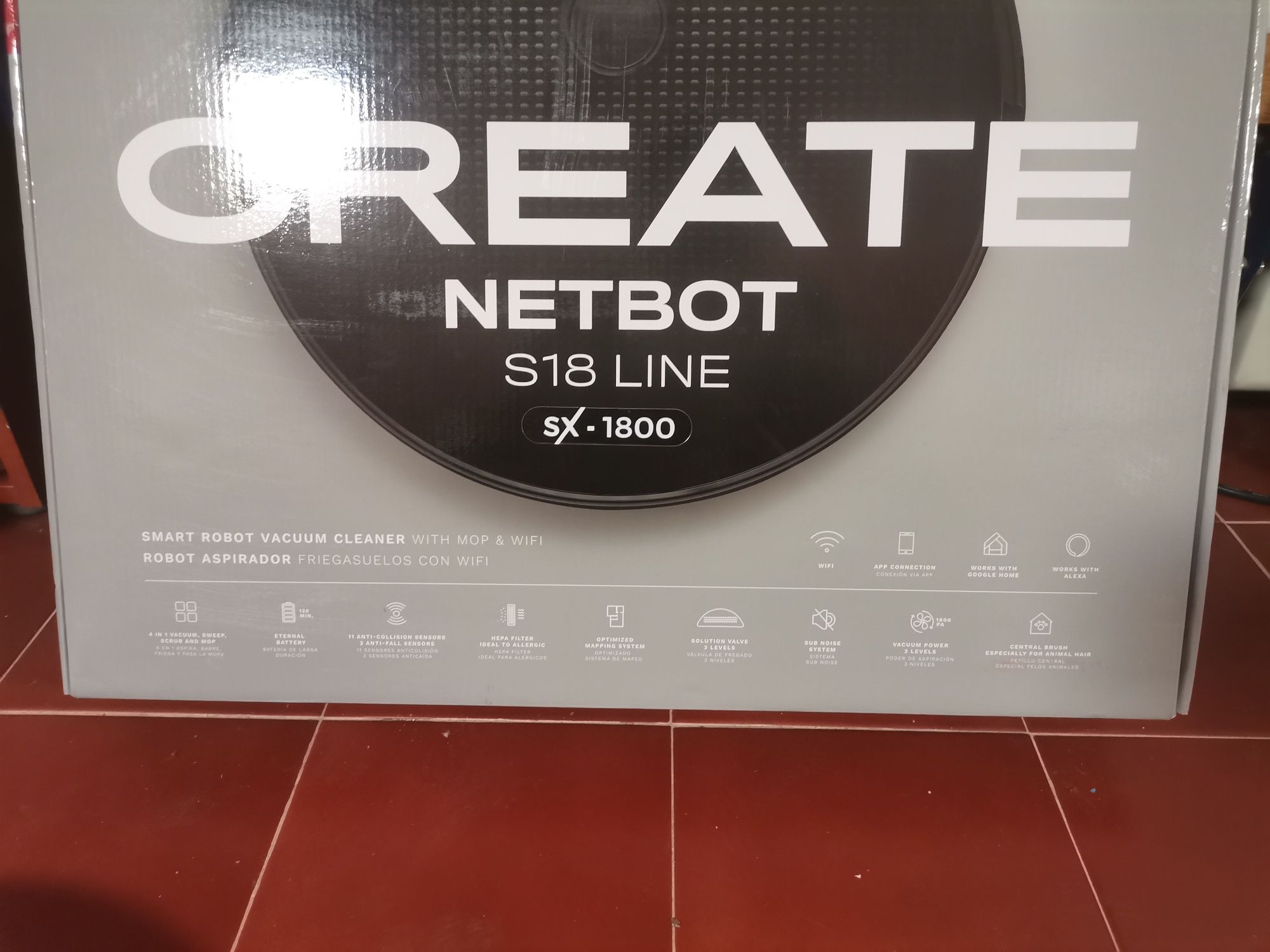 Aspirador robot CREAT