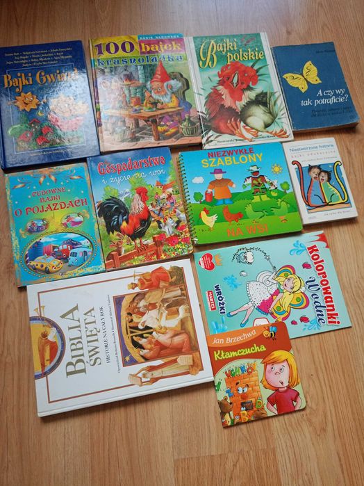 Duży zestaw bajek, historyjek i opowiadań dla dzieci
