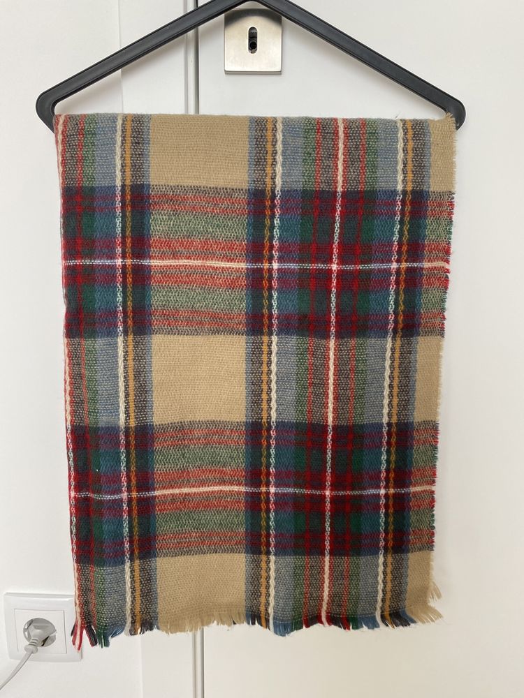 Cachecol Tartan Lã