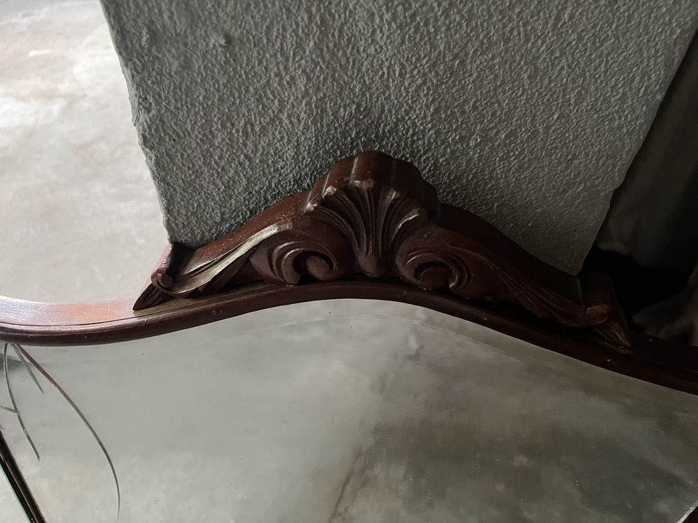Armacao com espelho para toucador