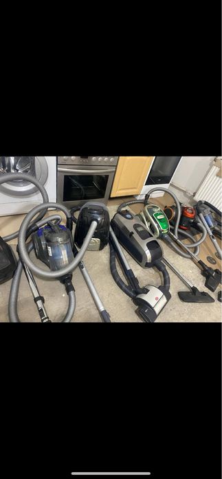 Пилосос порохотяг з Німеччини будівельний садовий з європи  колбовий