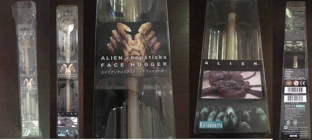 OBCY Twarzołap Giger Alien Neca Facehugger Kotobukiya Figurka Pałeczki