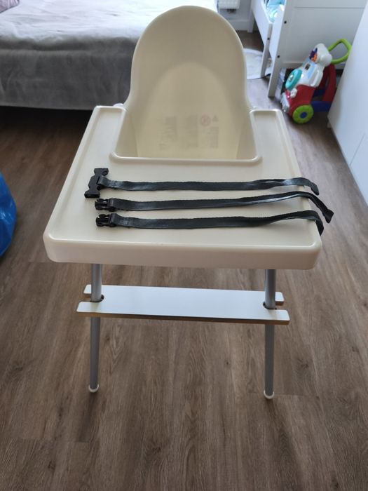 Krzesełko do karmienia IKEA Antilop z podnóżkiem