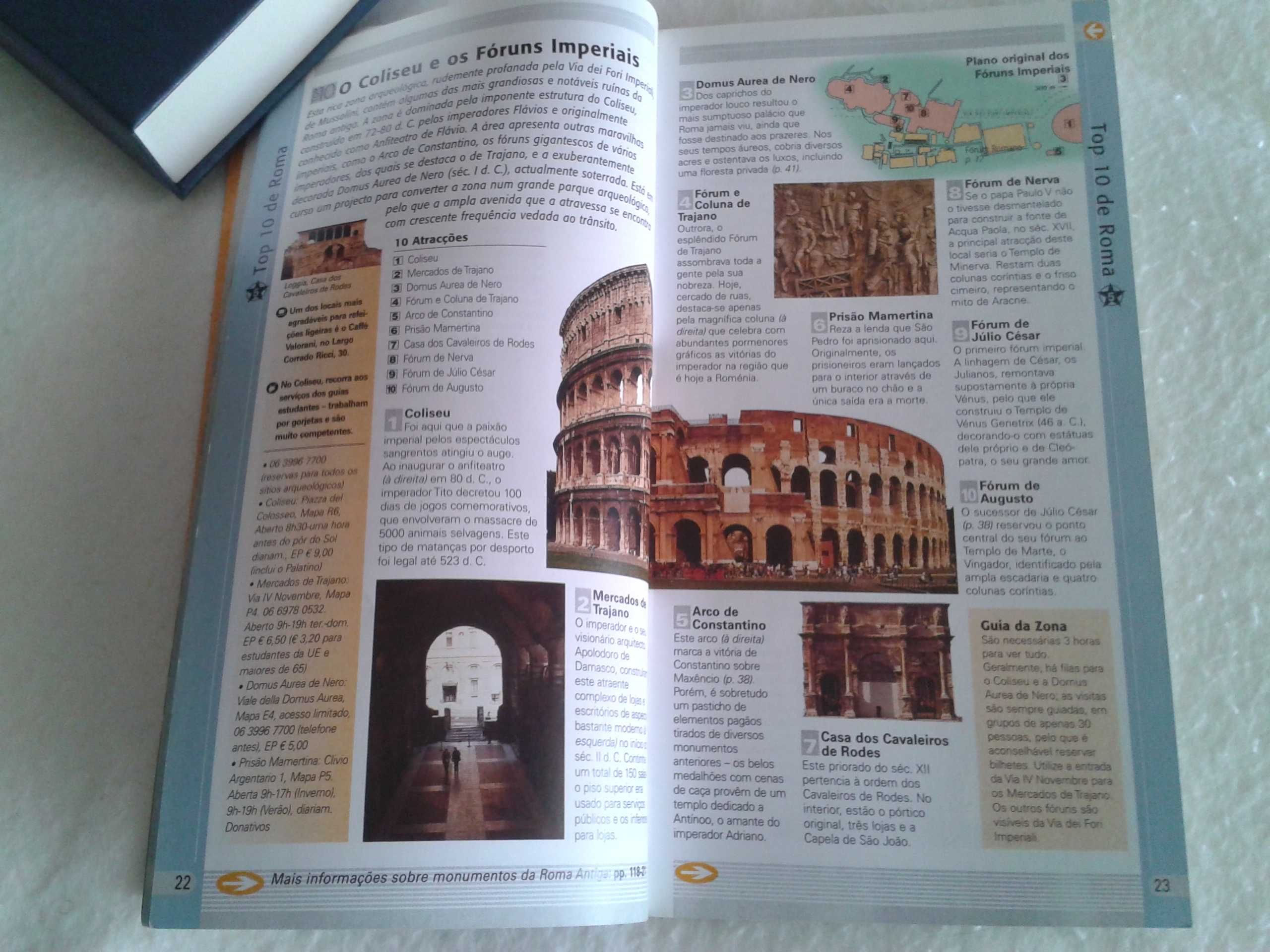 LIVRO GUIA da cidade “eterna”de Roma