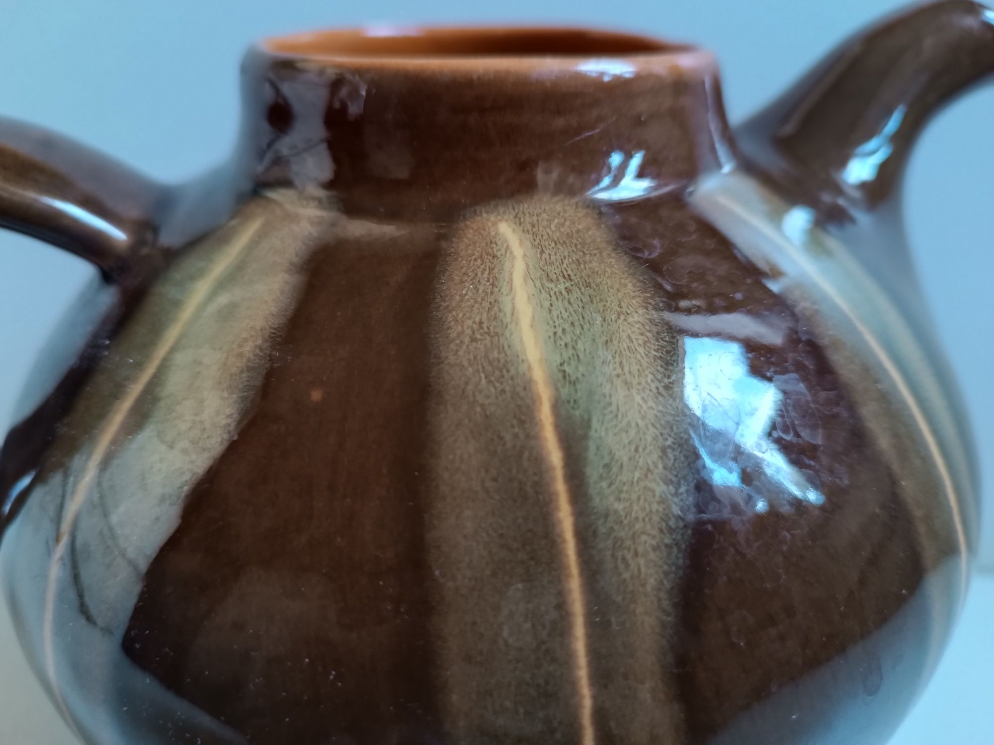 Чайник заварочный 1,7 литра Васильковская майолика  керамика