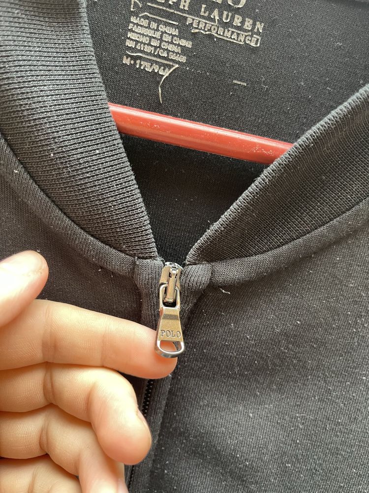 Чоловіча кофта бомбер polo ralph lauren чорна