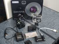 Kamera sportowa xiaomi yi z dedykowanym gimbalem. Gimbal i kamera