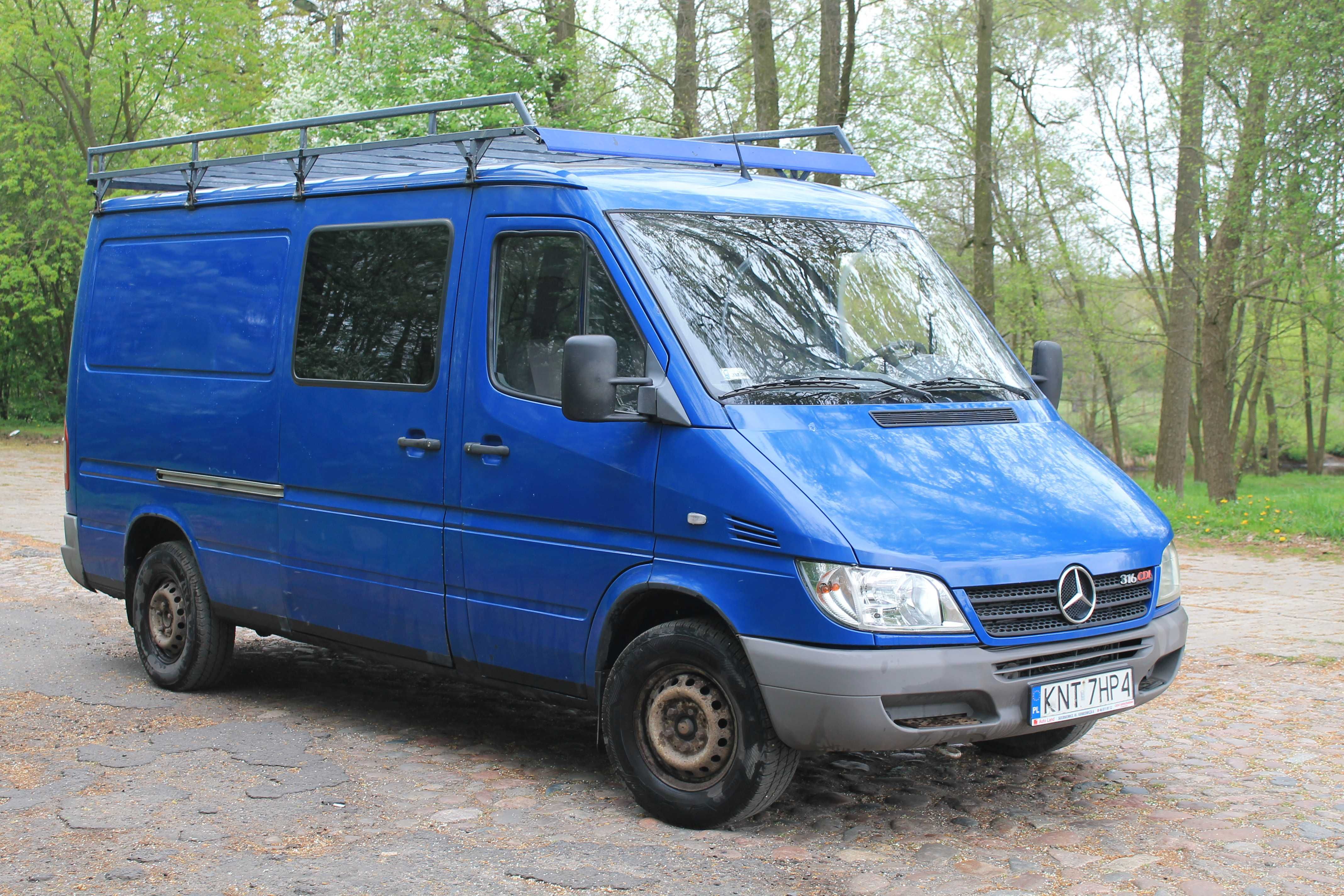 Mercedes sprinter 316 2.7 CDI klima hak