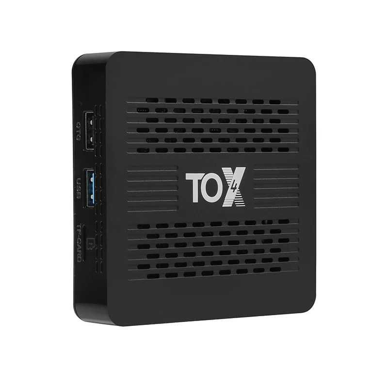 Смарт ТВ приставка TOX4 4/32 Гб Smart TV Box Android 13