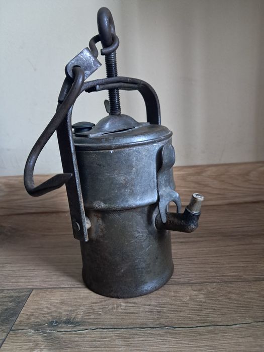 Stara lampa górnicza