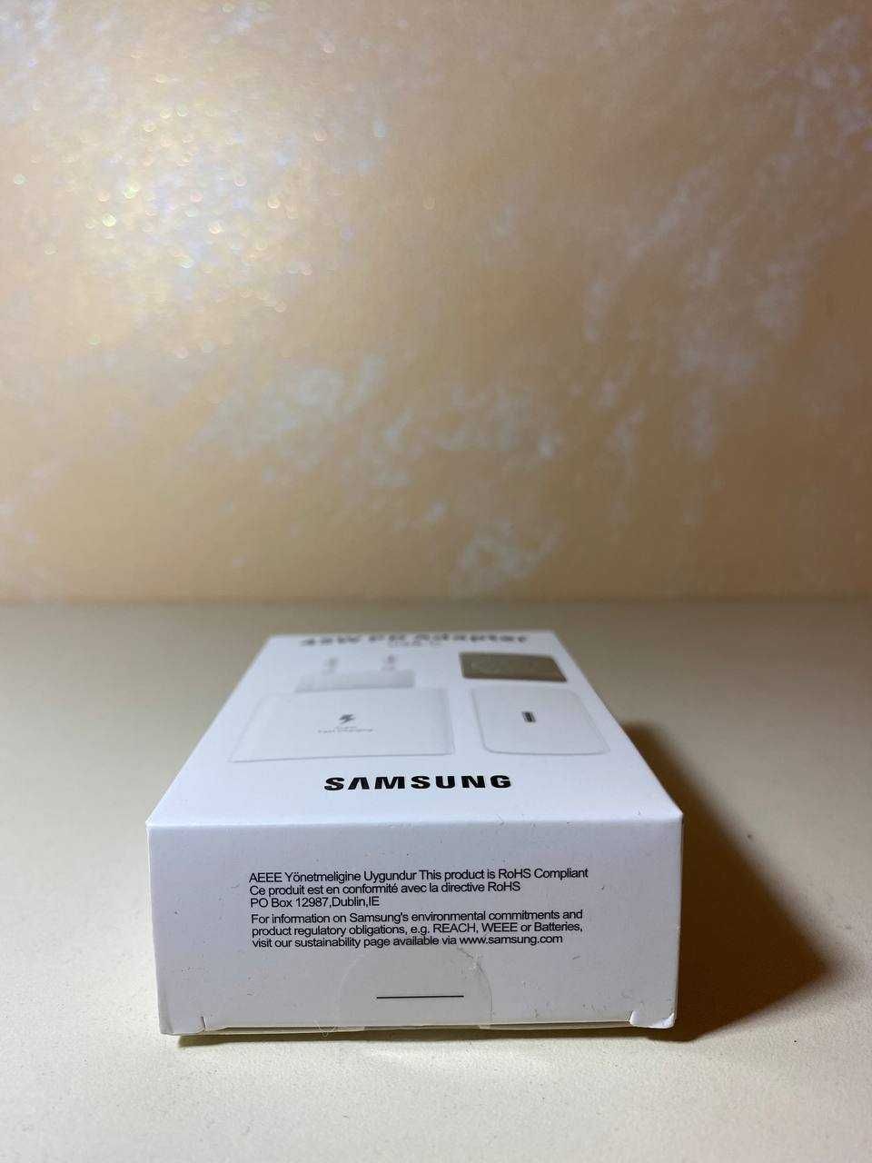 Швидкісний адаптер блок Samsung 45W USB-C White