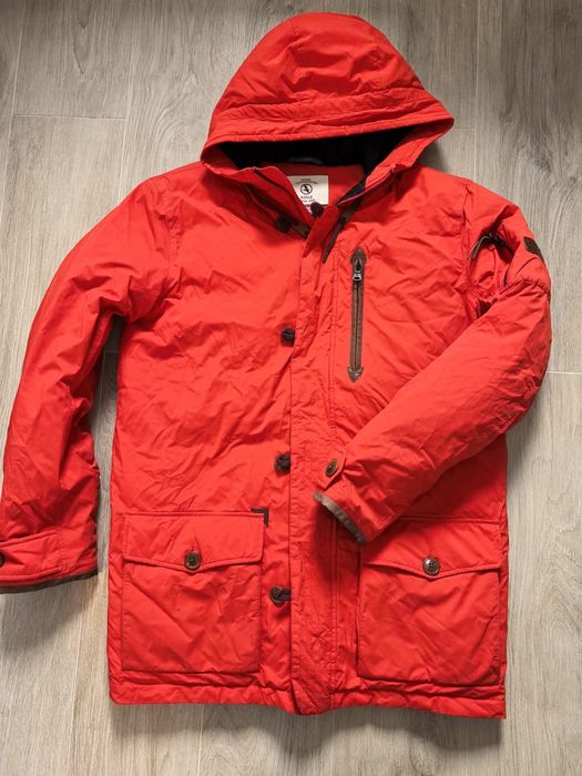 Aigle windstopper puchowa kurtka męska L