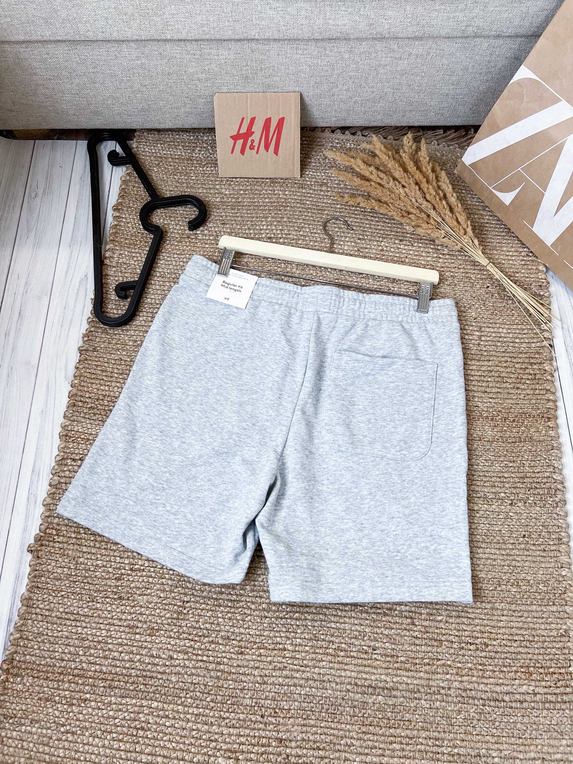 Чоловічі шорти у різних кольорах regular fit H&M, P - S, M, L, XL