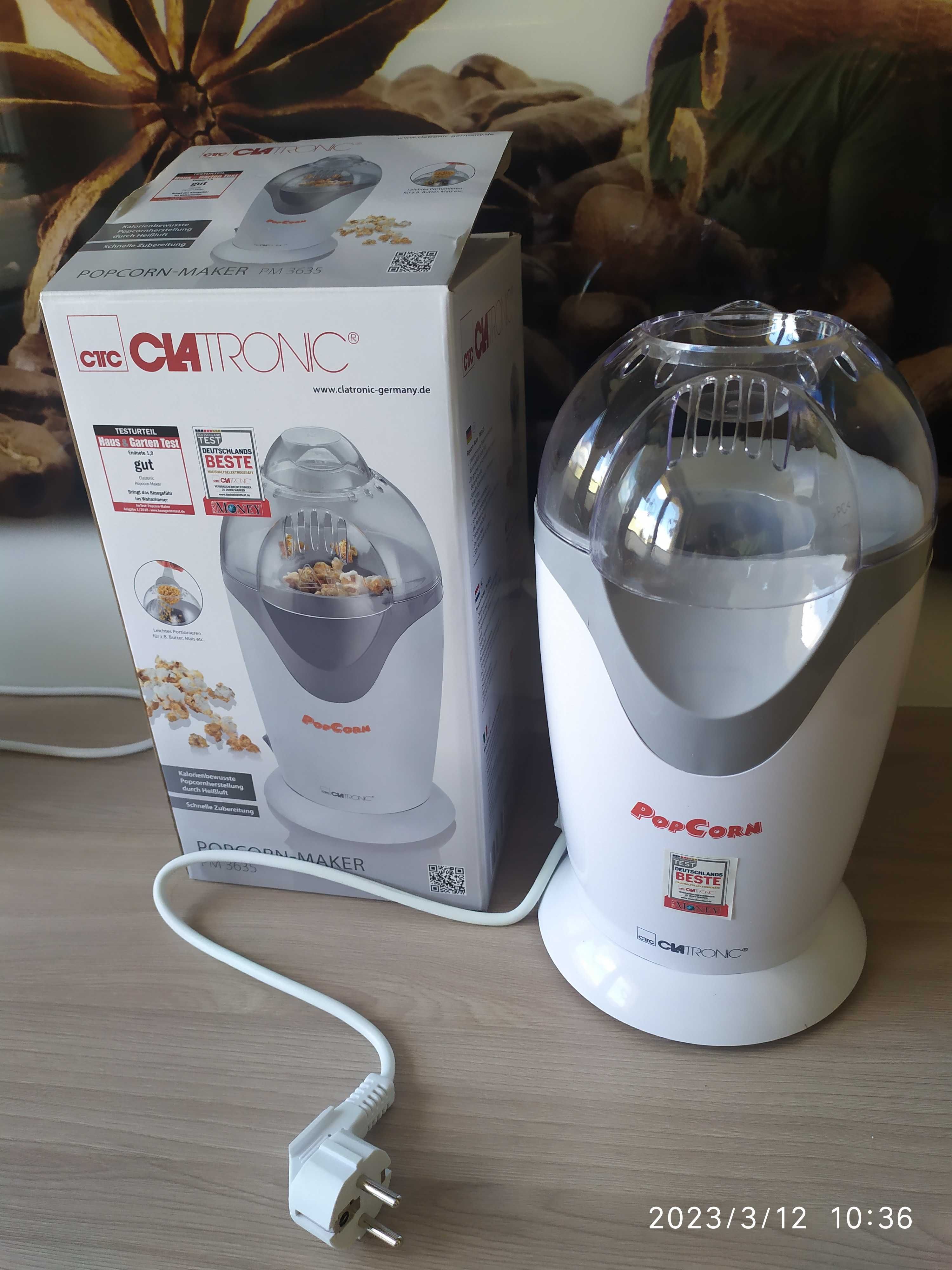 Urządzenie do popcornu Nowe