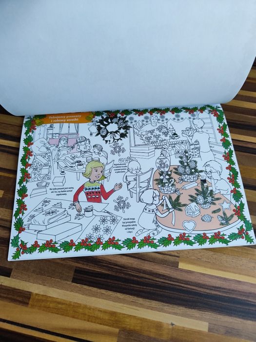 Boże Narodzenie do kolorowania - z kredkami przeżyjmy święta kolorowan