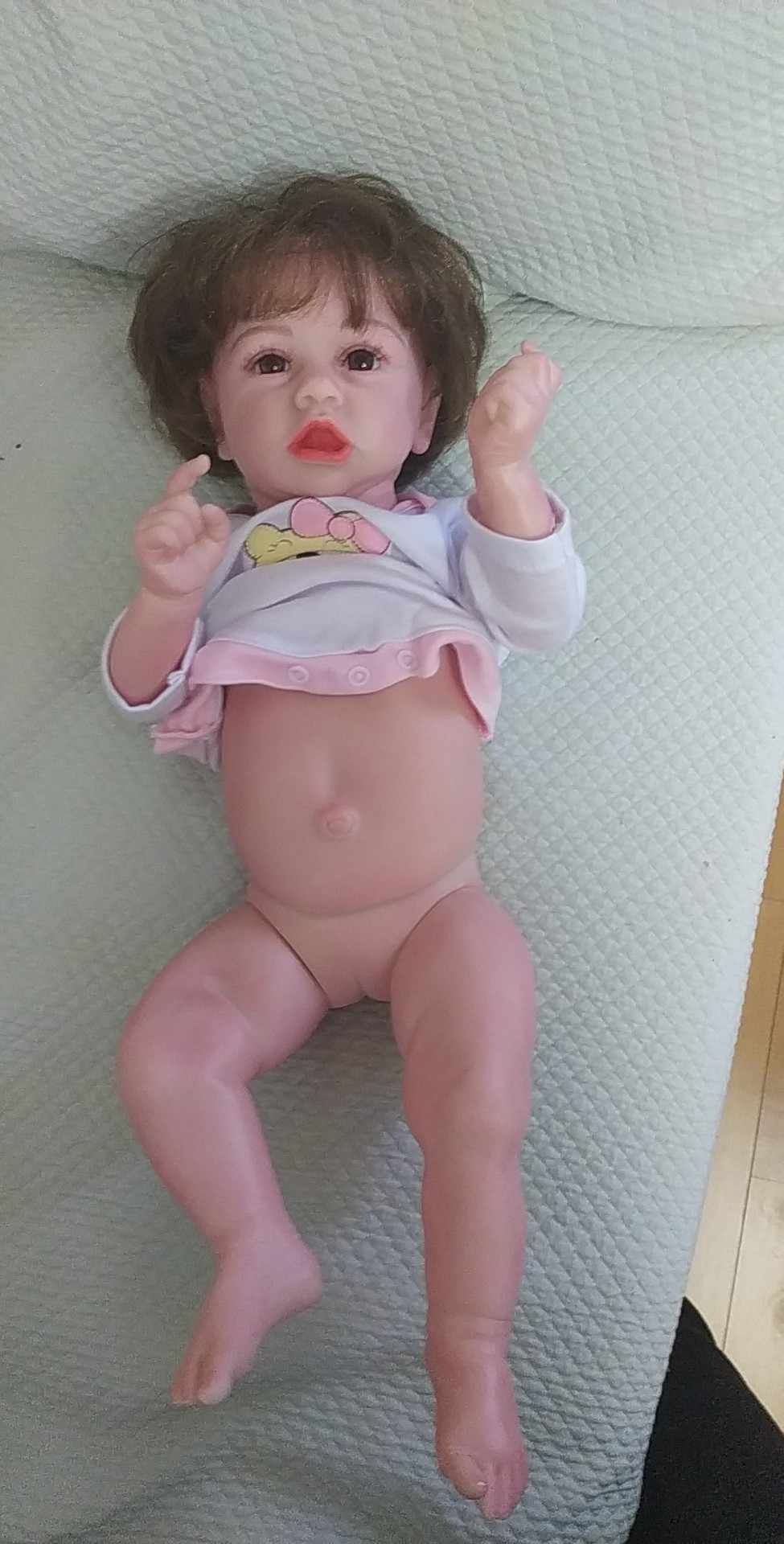 Lalka bobas newborn dziewczynka 57cm