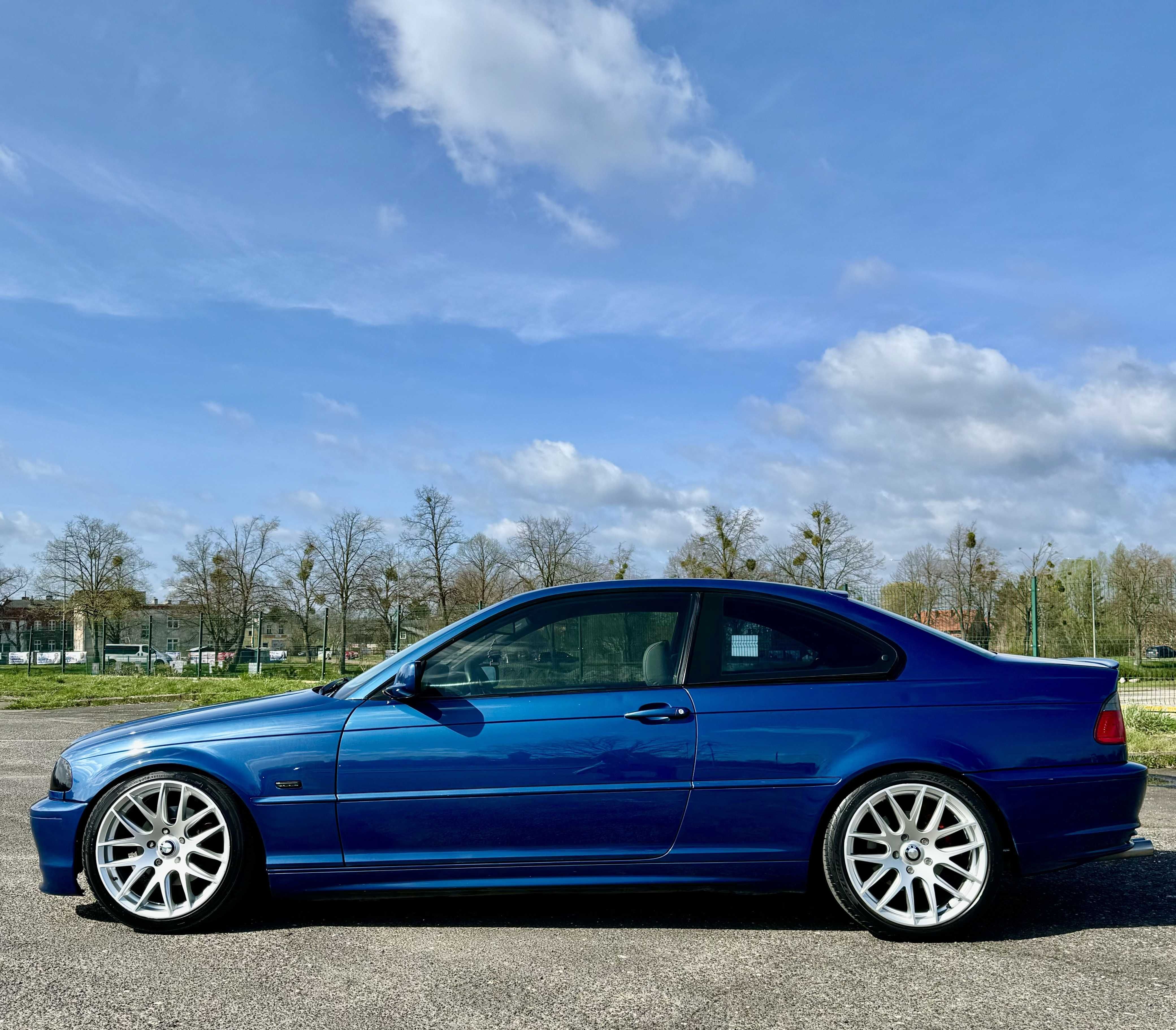 BMW E46 328Ci topasblau