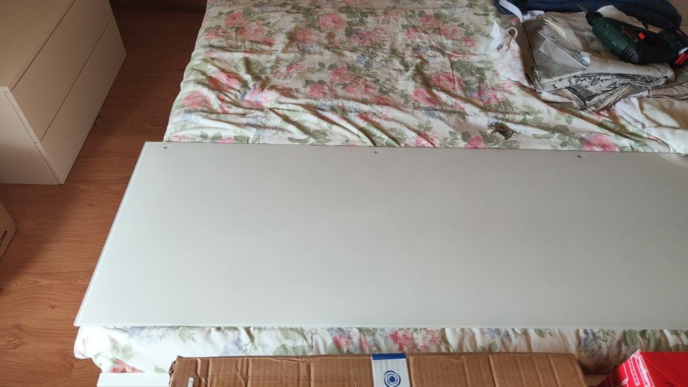 Tampo de vidro MALM IKEA