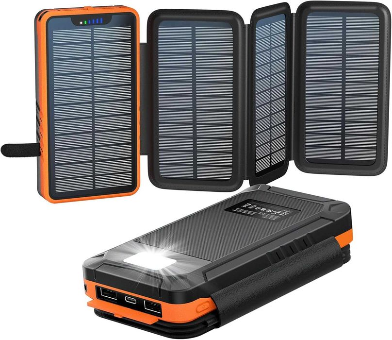 3188 YD-820S PowerBank Solarny 26800mAh 2x USB