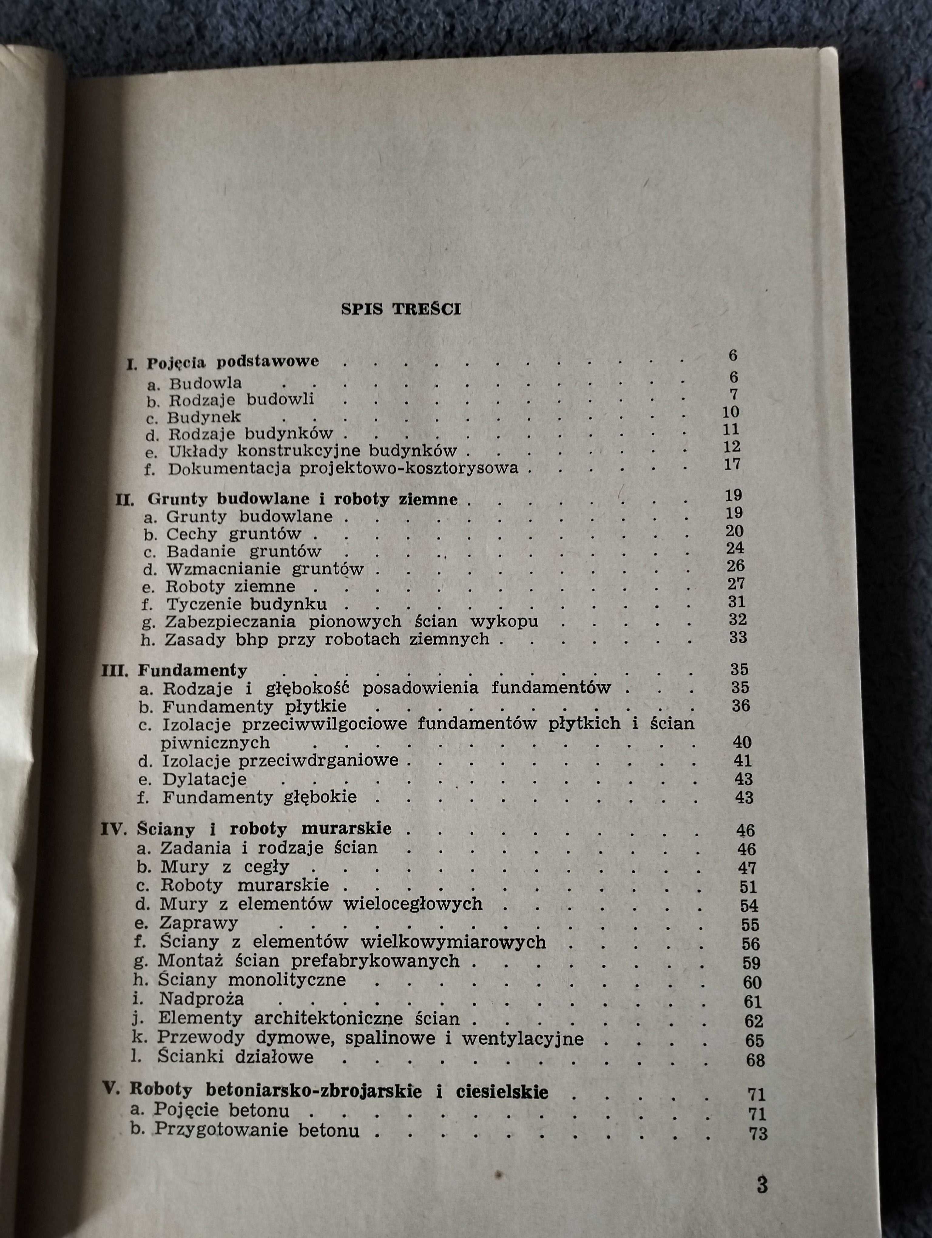 Zarys budownictwa ogólnego W. Lenkiewicz