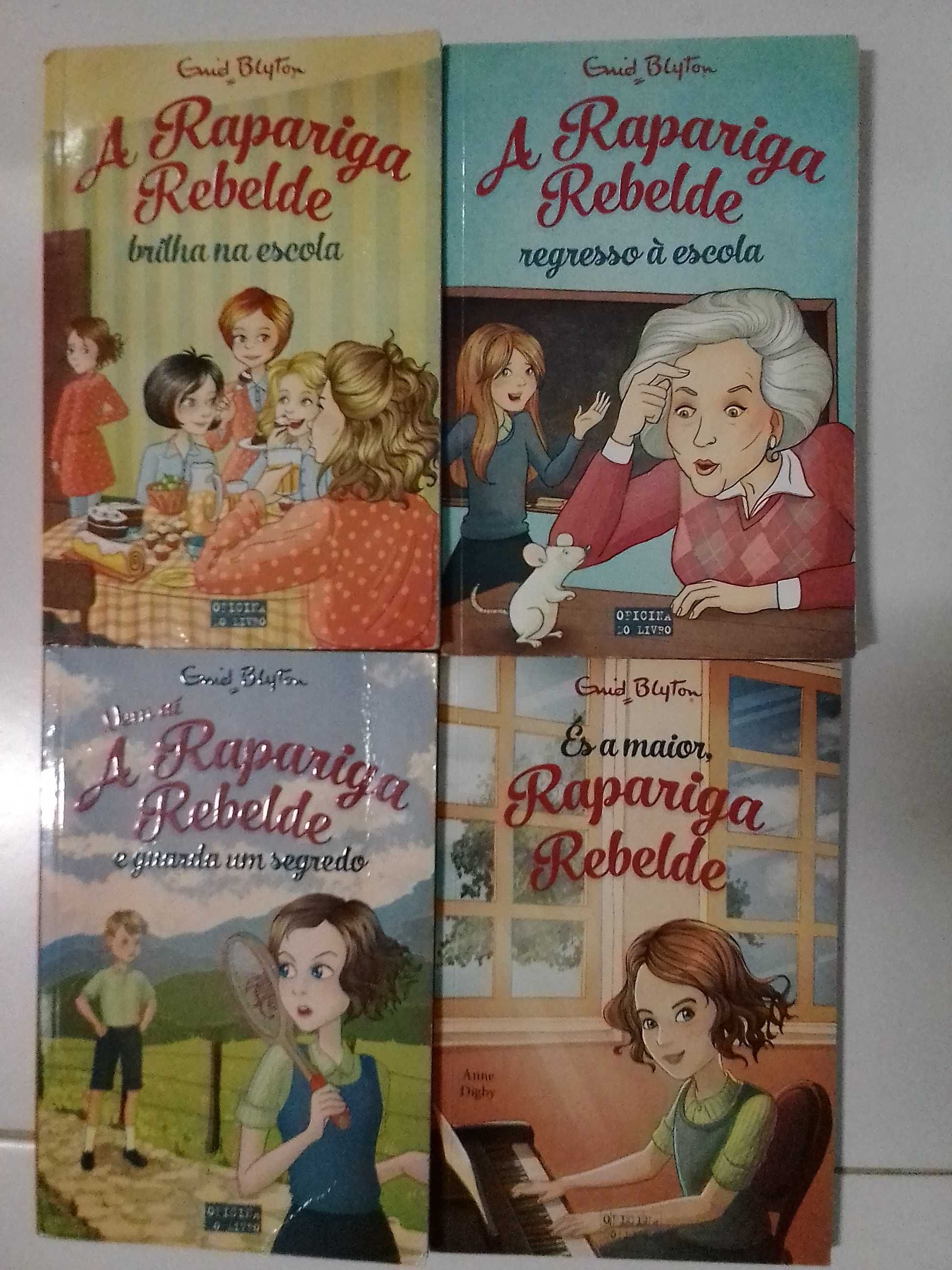 Livros da Colecção RAPARIGA REBELDE