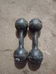 Hantelki 5,8 kg, 6,15 kg.