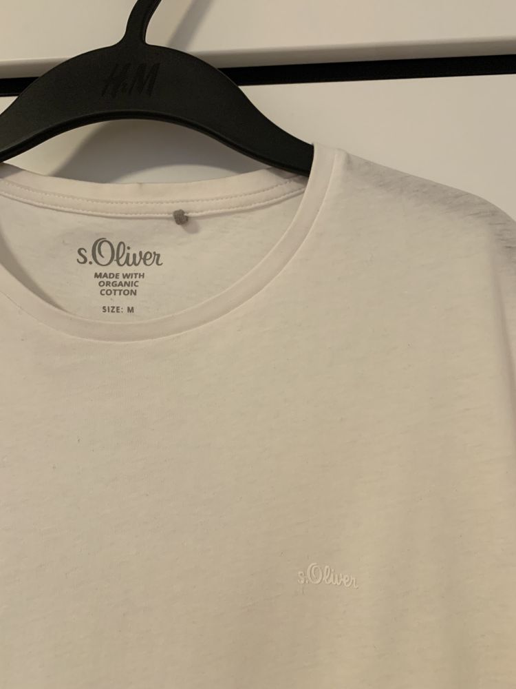 Biały T-Shirt S.Oliver