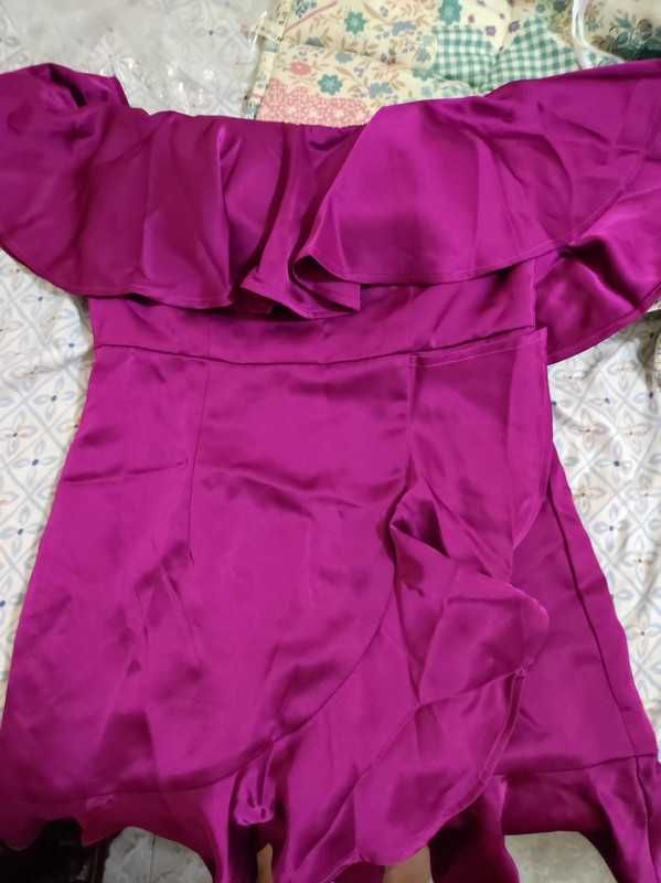 Vestido violeta NOVO