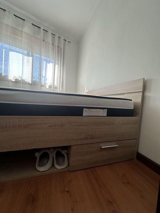 Cama casal nova C/ colchao NOVO