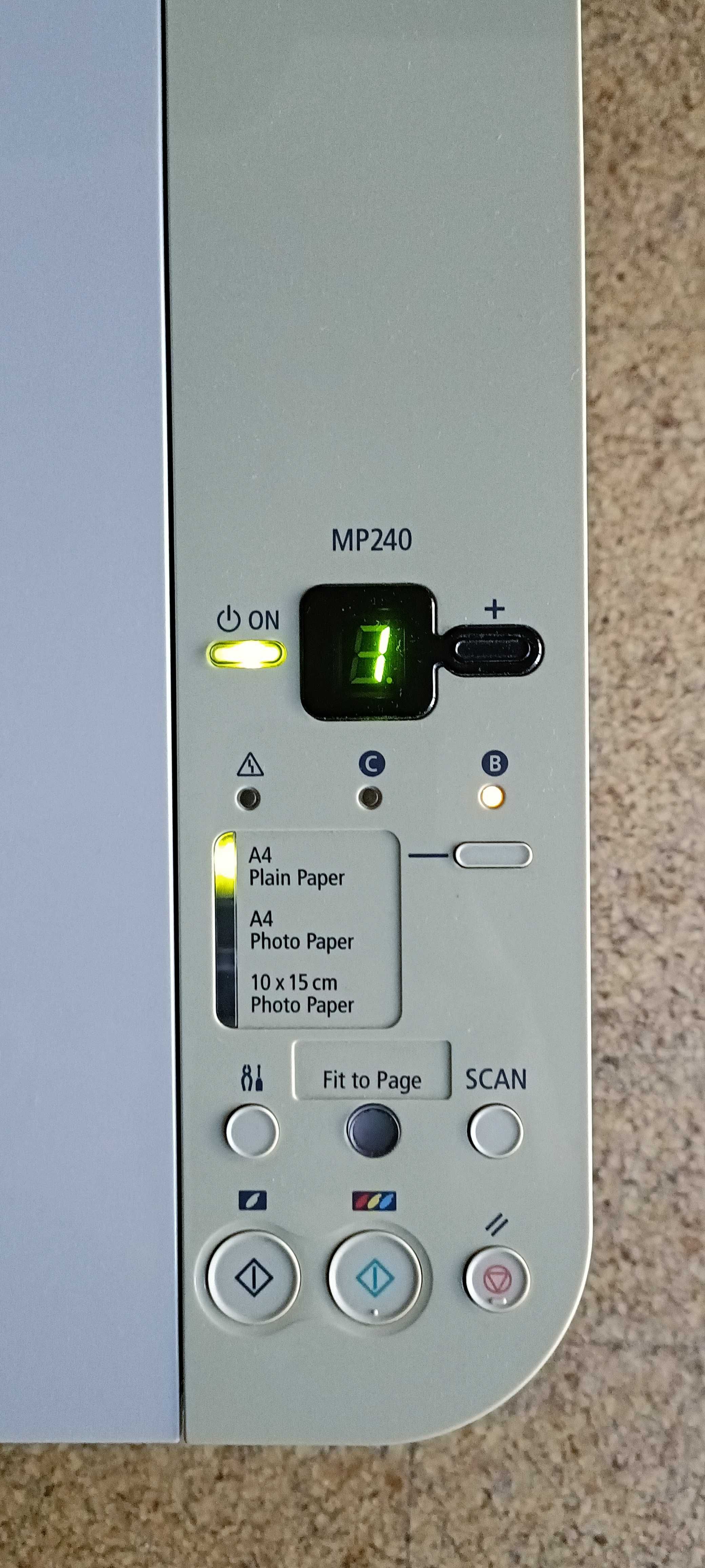impressora Canon PIXMA MP240 multifunção