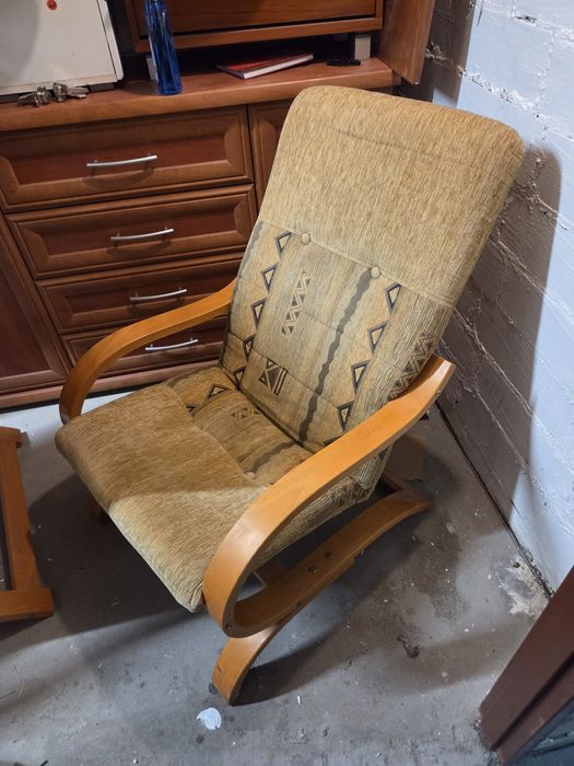 Zestaw wypoczynkowy dwa fotele 2 krzesła