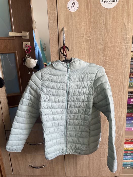 Kurtka pikowana mietowa 152