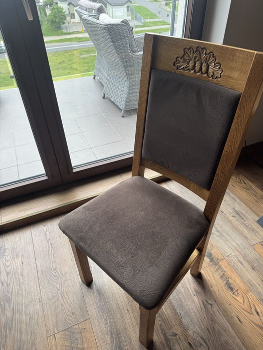 Krzeslo, Krzesła dębowe 6 szt.