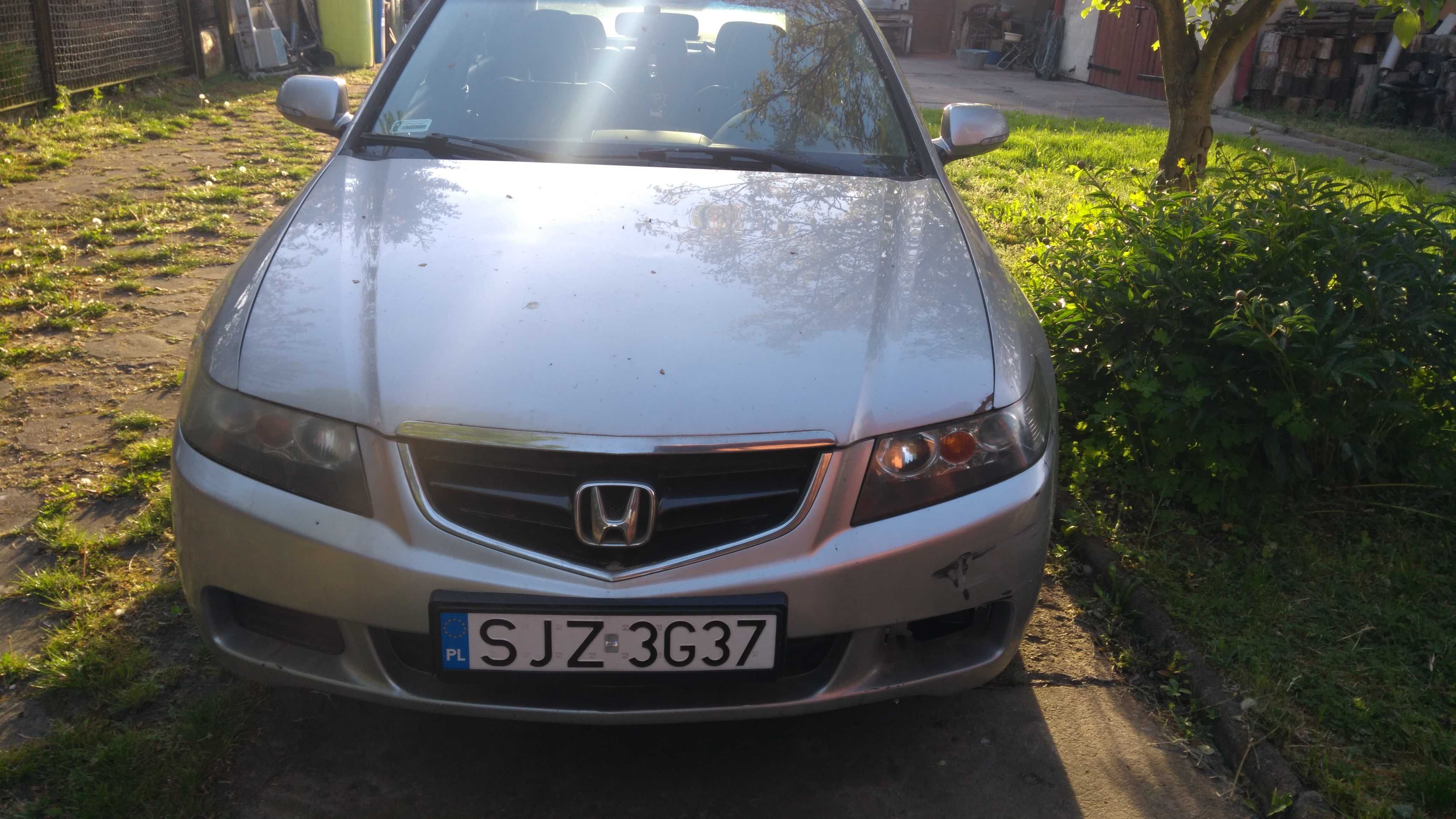 Honda Accord 7 uszkodzona