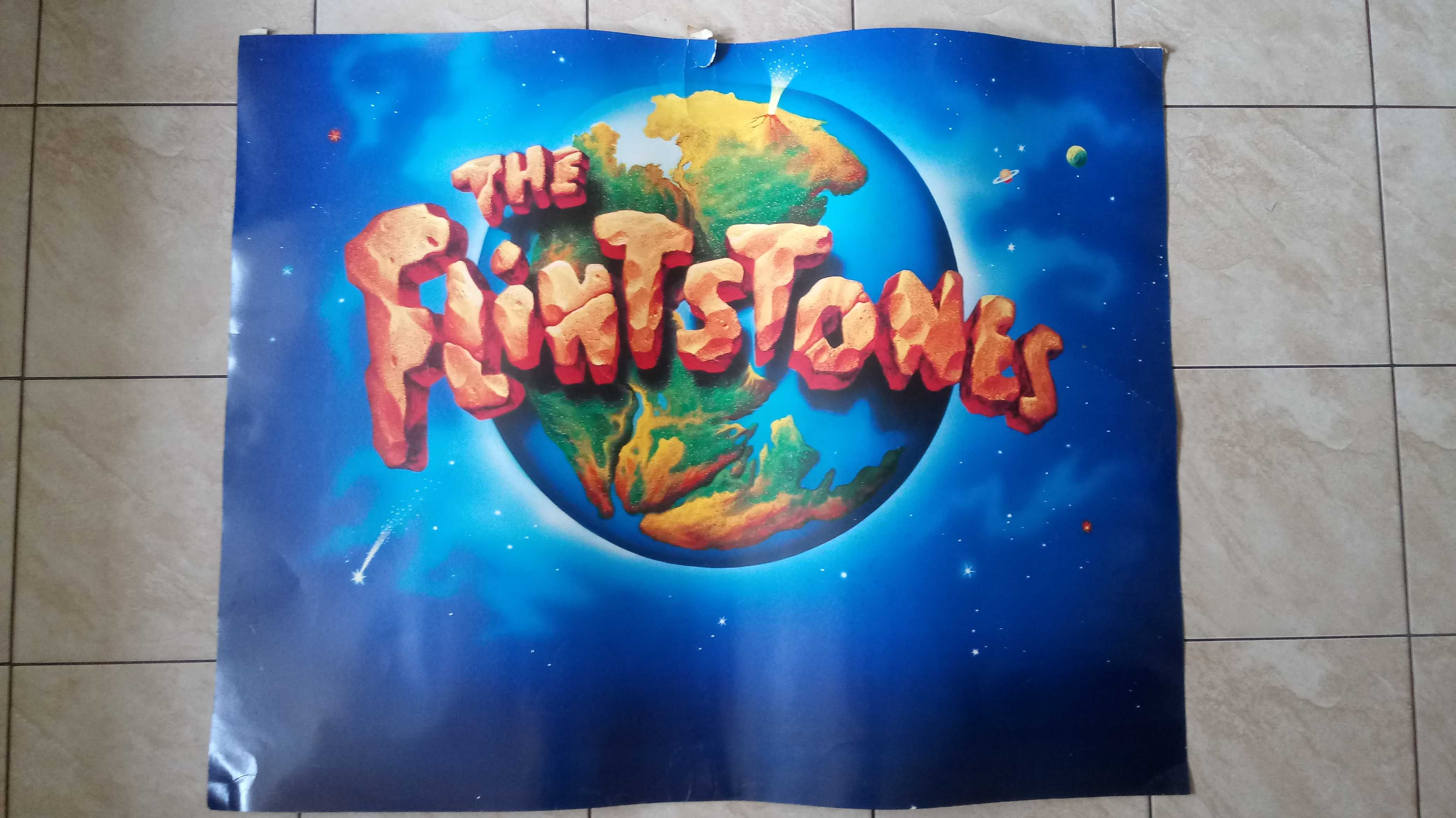 the Flinstones Jaskiniowcy plakat / baner filmowy