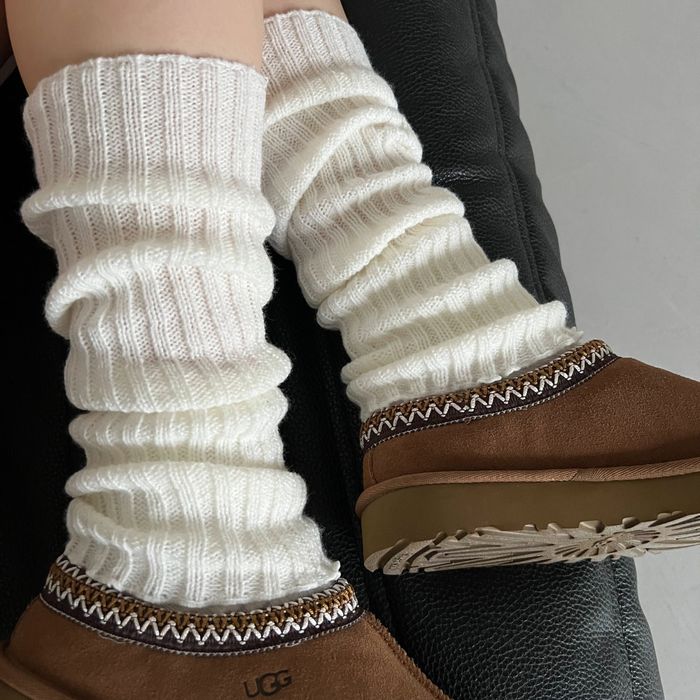 гетри молочні в рубчик