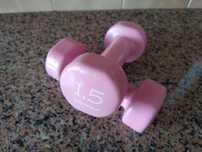 Conjunto de Halteres para Tonificação Muscular casa quarto apartamento