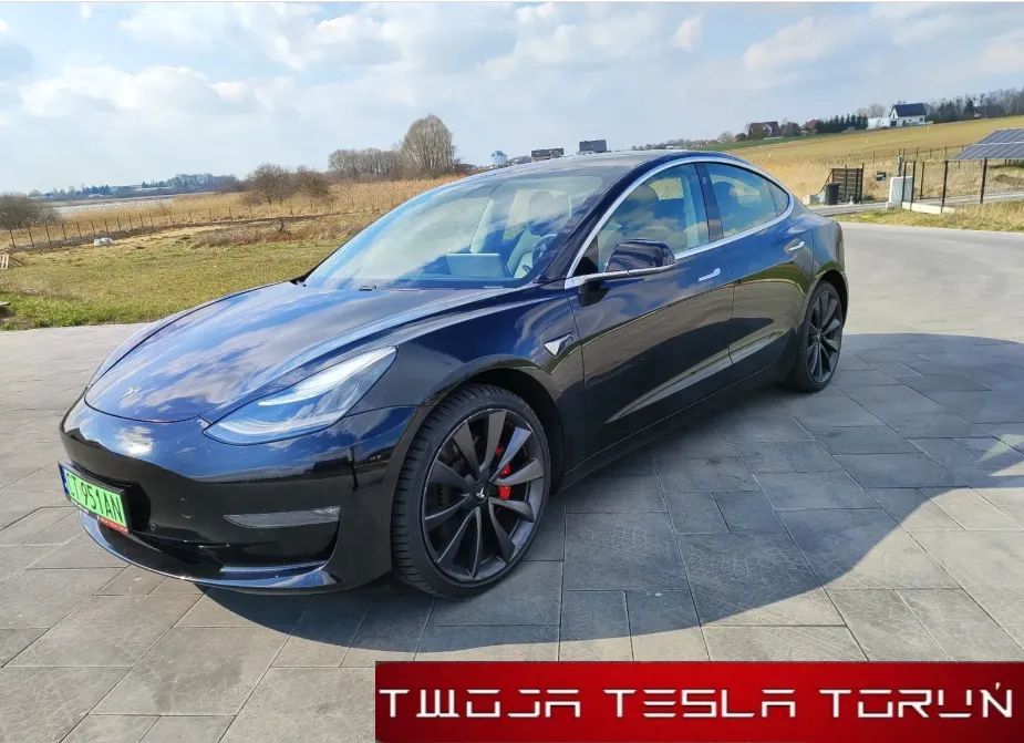 Tesla Model 3 FV23%, Performance, audio premium, gwarancja
