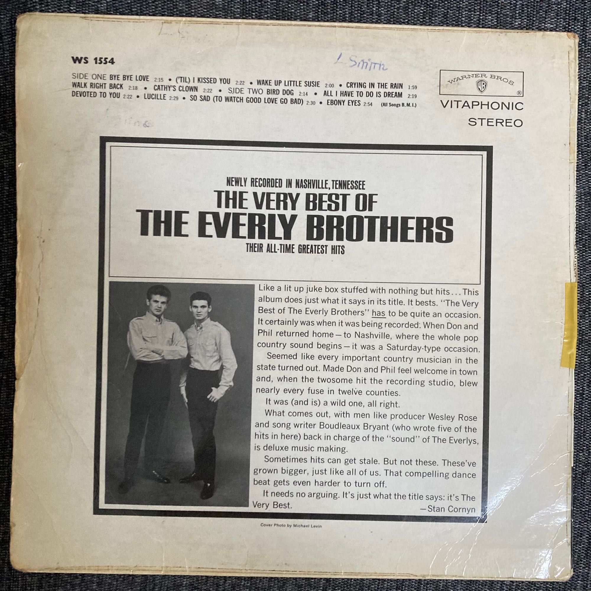 The Everly Brothers – The Very Best Of The Everly Brothers, winyl