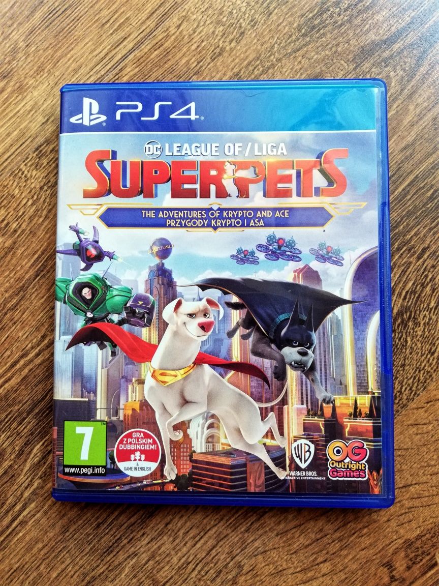 Gra DC Liga Super Pets Przygody Krypto i Asa (PL Dubbing) PS4