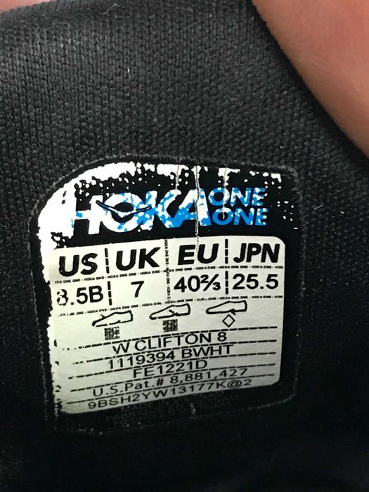 Buty do biegania Hoka One One W Clifton 8 rozm. 40,5