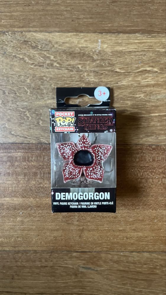 porta chaves demagorgon stranger things pop figure