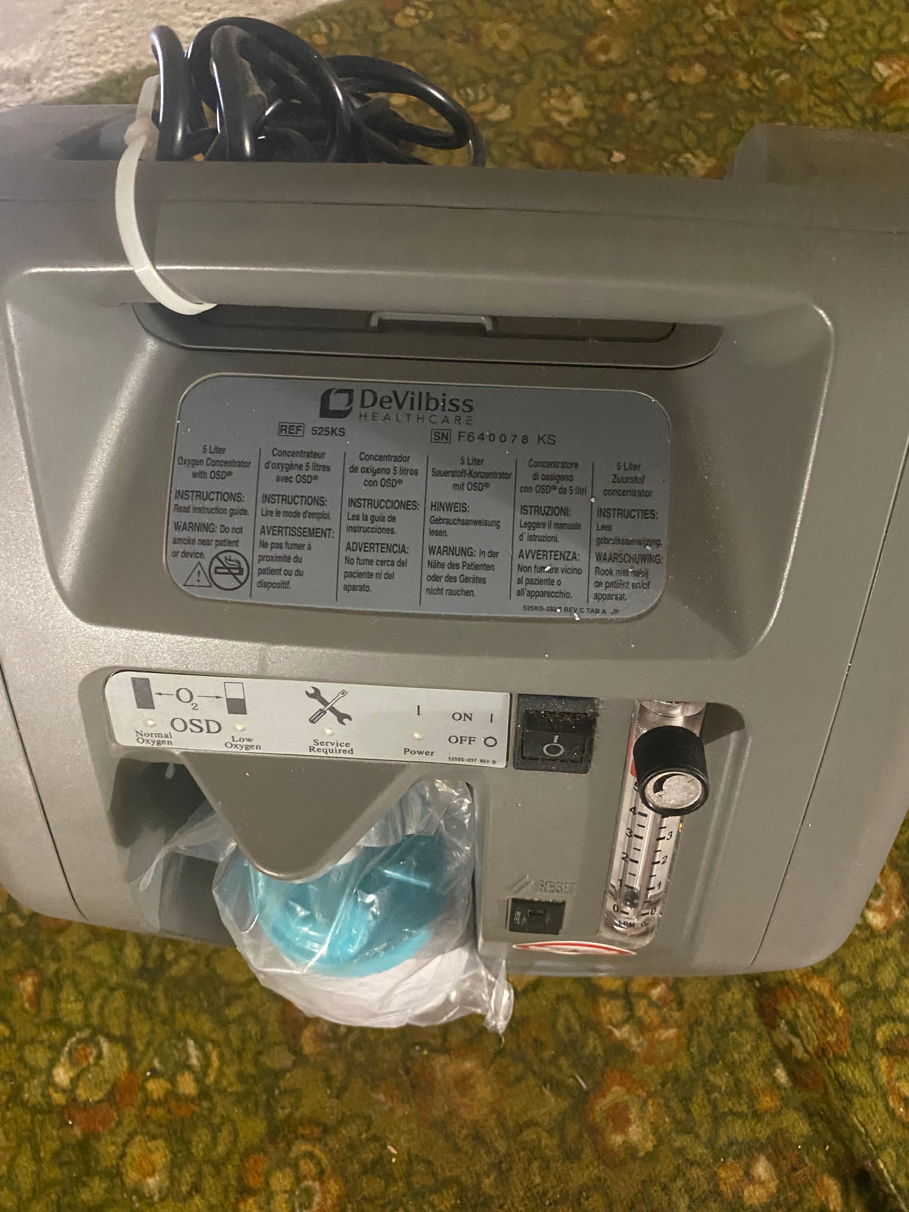 Koncentrator tlenu DEVILBISS KS 525