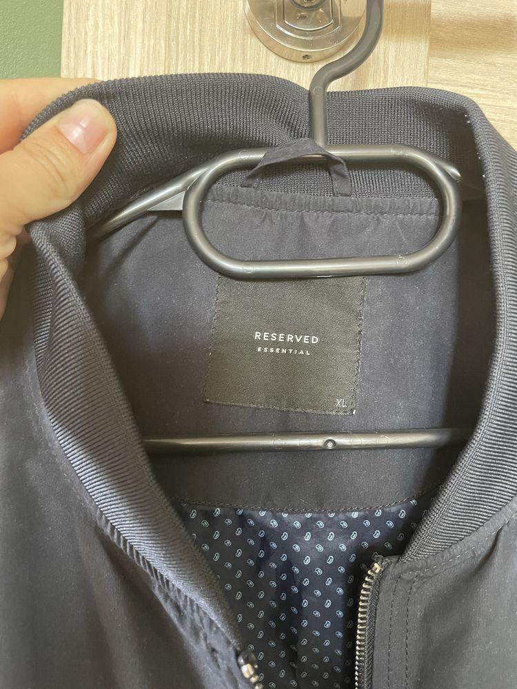 Reserved męska bomberka essential XL granatowa