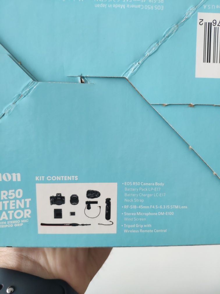 Новий Canon EOS R50 Content Creator KIT (5811C059AA)