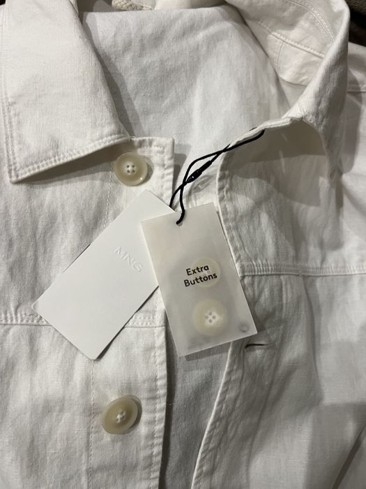 Casaco de linho Mango