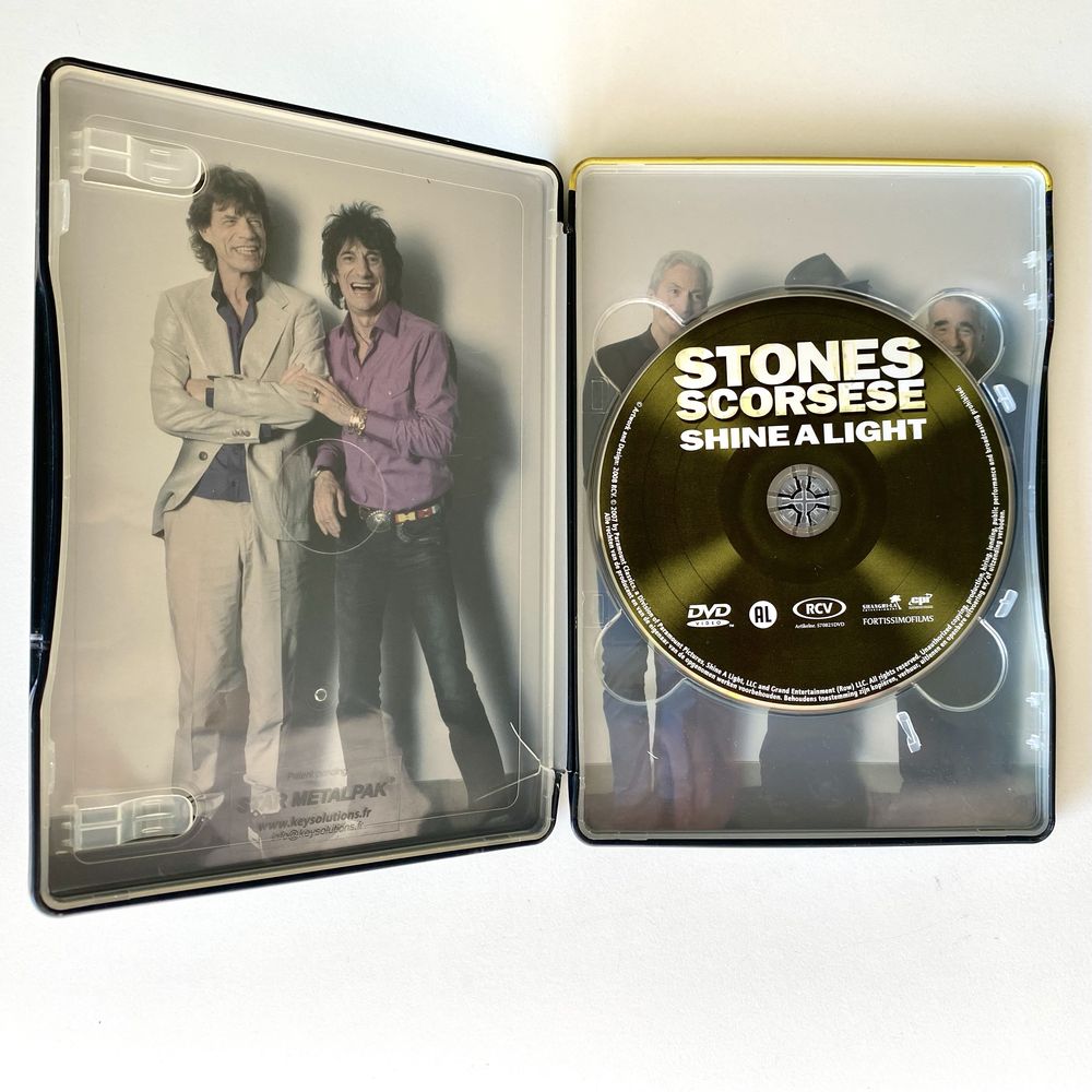 Dvd-Vídeo Stones Scorsese- Shine a Light-Limited Edition Metalpack
