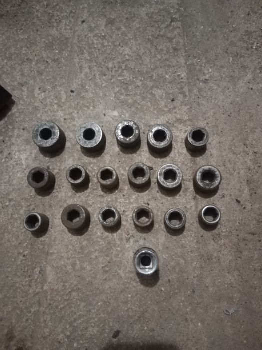 Klucze nasadowe z czasów PRL.