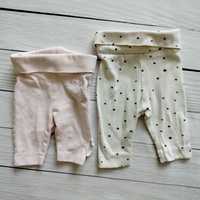 2x Legginsy dla dziewczynki 56